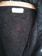 Zwarte monochrome jas met capuchon en T M, Kleding | Dames, Ophalen of Verzenden, Zo goed als nieuw