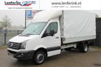 Volkswagen Crafter 2.0 TDI 163 pk Pick Up met Huif / Open La, Auto's, Wit, Bedrijf, Electronic Stability Program (ESP), 221 g/km