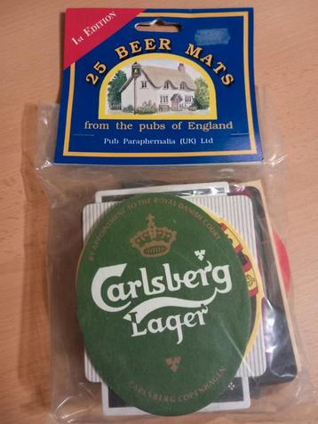 Tapis de bière. Des pubs d'Angleterre, Enlèvement ou Envoi, Comme neuf, Sous-bock