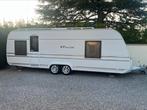 Caravane Tabbert Puccini 655, Caravans en Kamperen, Tabbert, Ringverwarming, Particulier, 6 tot 7 meter