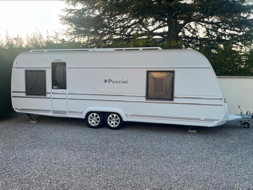 Caravane Tabbert Puccini 655, Caravans en Kamperen, Caravans, Particulier, tot en met 4, Tabbert, Lengtebed, 6 tot 7 meter, Douche
