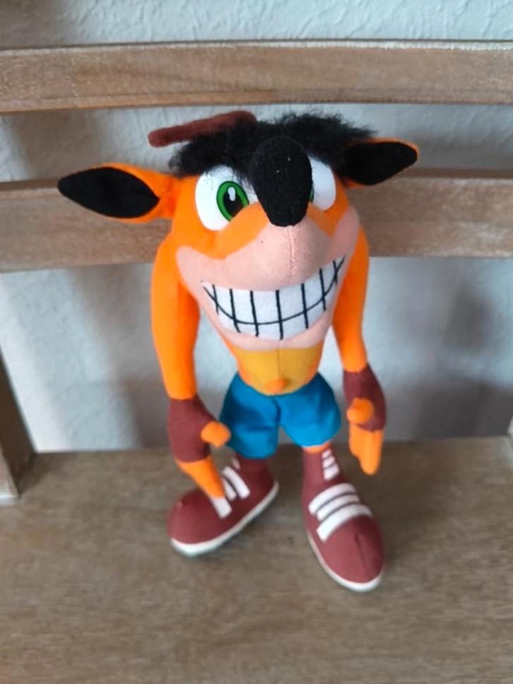 peluche Crash Bandicoot vintage, Consoles de jeu & Jeux vidéo, Jeux | Sony PlayStation 1, Utilisé, Enlèvement ou Envoi
