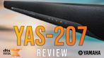 Yamaha Yas-207 DTSx 4K soundbar, Ophalen, Met externe subwoofer, Zo goed als nieuw