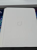 Witte TCG binder (lederlook) – 12 vakken per pagina – nieuw, Hobby en Vrije tijd, Ophalen of Verzenden, Zo goed als nieuw, Boek of Catalogus