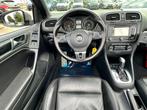 Volkswagen Golf VI Cabriolet  1.4L Benzine 160 PK, Auto's, Automaat, Euro 5, Zwart, Cabriolet