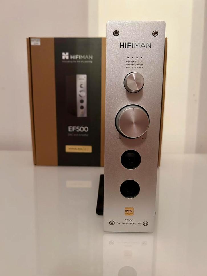 HIFIMAN EF500 - R2R DAC/AMP/STREAMER, Audio, Tv en Foto, Converters, Zo goed als nieuw, Ophalen of Verzenden