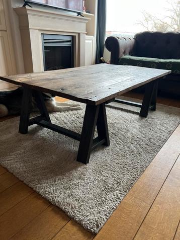 Salontafel steigerhout, Huis en Inrichting, Tafels | Salontafels, Ophalen, Gebruikt