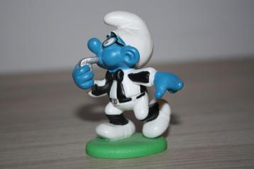 scheidsrechter smurf , Schleich 1985 , Peyo , als nieuw beschikbaar voor biedingen