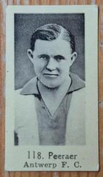 1930s (pre panini) Frans Peeraer Antwerp FC, Ophalen of Verzenden, Gebruikt, Poster, Plaatje of Sticker