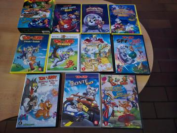 13 dvds van Tom en jerry  beschikbaar voor biedingen