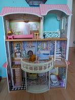 Groot poppenhuis voor Barbie Kidkraft Hout/MDF stabiel, Kinderen en Baby's, Speelgoed | Poppenhuizen, Ophalen, Gebruikt, Poppenhuis