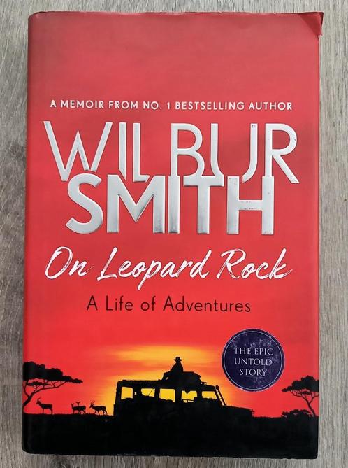 Wilbur Smith 2018 On Leopard Rock Eerste druk Autobiografie, Boeken, Avontuur en Actie, Gelezen, Ophalen of Verzenden