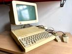 Vintage Apple IIc + Monitor + Joysticks + tas, Computers en Software, Ophalen of Verzenden, Apple