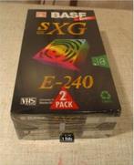 2 Nieuwe VHS Videobanden - BASF SXG 240min, Ophalen of Verzenden, Nieuw, Videoband