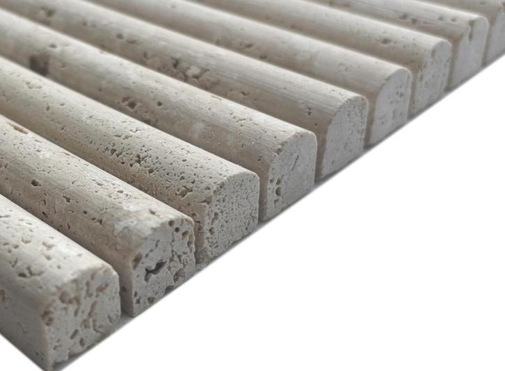 Kit Kat Travertin Bull Nose 150x65x10mm, Doe-het-zelf en Bouw, Tegels, Nieuw, Wandtegels, Marmer, 20 tot 40 cm, 20 tot 40 cm, 10 m² of meer