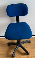 Chaise de bureau pour enfant bleu