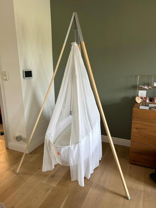 Leander wieg in zeer goede staat, Kinderen en Baby's, Babywiegjes en Ledikanten, Zo goed als nieuw, Wieg, Ophalen