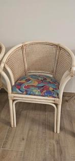 Rotan eet tafel stoelen, Huis en Inrichting, Ophalen, Gebruikt, Overige materialen