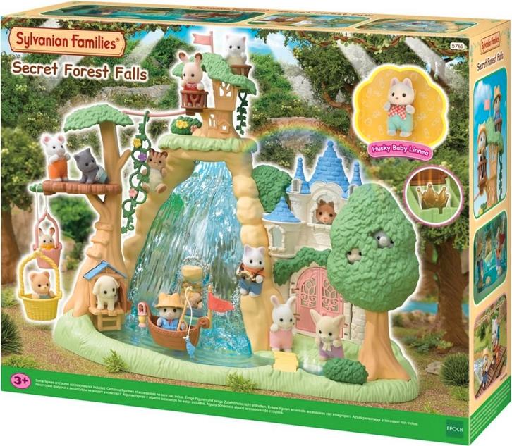 Neuf - Sylvanian Cascade de la forêt secrète (5761), Enfants & Bébés, Jouets | Poupées, Neuf, Enlèvement ou Envoi