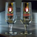 Adler bierglazen, Verzamelen, Ophalen of Verzenden, Gebruikt, Bierglas