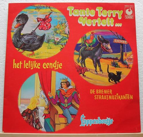 lp Tante Terry vertelt, Cd's en Dvd's, Vinyl | Nederlandstalig, Gebruikt, Overige genres, 12 inch, Ophalen of Verzenden