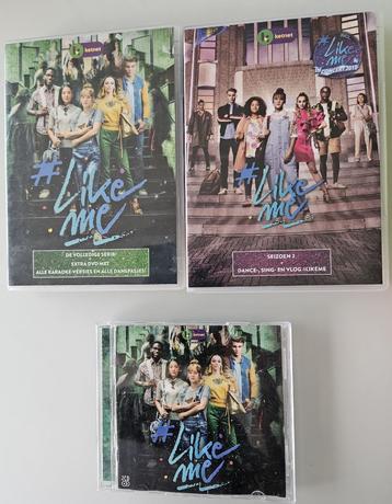 2 DVD boxen Like Me seizoen 1 en 2 , Like Me CD  beschikbaar voor biedingen
