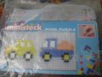 ministeck pixel puzzle set camionn/auto, Hobby en Vrije tijd, Box-set, Ophalen of Verzenden, Zo goed als nieuw