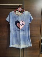 T shirt avec etiquette taille 12 ans à sequin, Ophalen of Verzenden, Nieuw, Meisje, Overige typen