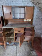 Gratis vintage keukenkast, Huis en Inrichting, Ophalen, Gebruikt