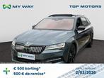 Skoda Superb Combi PHEV SPORTLINE*PANODAK*360ÂCAM*GPS*CARPL, Auto's, Automaat, Airbags, 34 g/km, Break