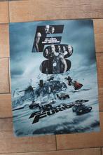 filmaffiche Fast And Furious 8 filmposter, Verzamelen, Rechthoekig Staand, Ophalen of Verzenden, Zo goed als nieuw, A1 t/m A3
