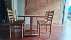 Keukentafel en 4 stoelen, Huis en Inrichting, Tafels | Eettafels, Ophalen, Zo goed als nieuw
