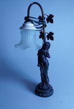 Art Nouveau Tafellamp, Ophalen