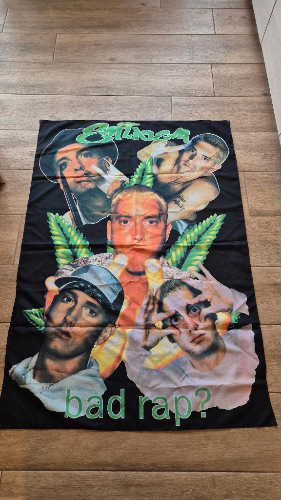 Set Eminem wanddoeken, 2 stuks, Cd's en Dvd's, Cd's | Hiphop en Rap, Ophalen