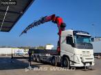 Volvo FH 500 8X2 Palfinger PK110002 SH Crane + Fly-Jib Winch, Auto's, Vrachtwagens, Automaat, Wit, Leder, Bedrijf
