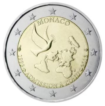 2 euro Monaco 2013 20 jaar Lidmaatschap VN beschikbaar voor biedingen