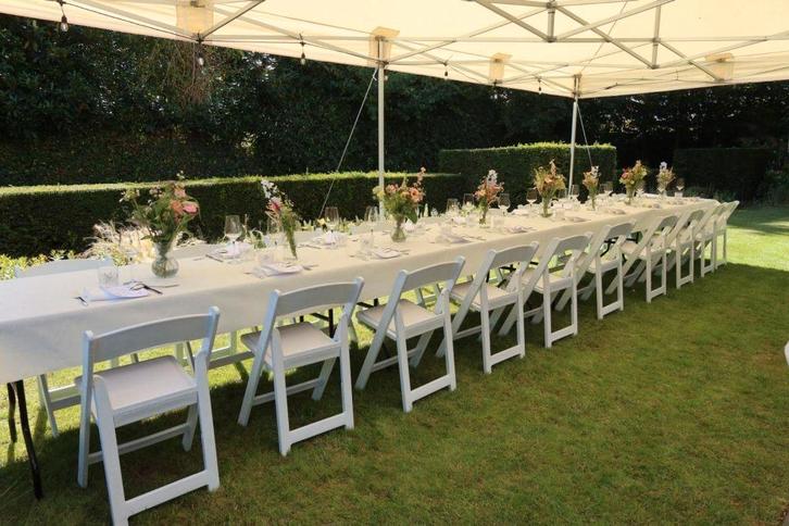 Klapstoelen luxe te huur regio Brecht, Hobby & Loisirs créatifs, Articles de fête | Location, Enlèvement