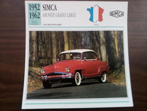 Simca - Fiches Edito Service période construction 1952-1980, Collections, Marques automobiles, Motos & Formules 1, Comme neuf