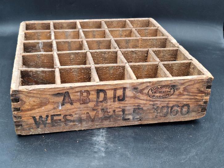 oude bierbak Abdij Westmalle, 1960, Antiek en Kunst, Curiosa en Brocante, Ophalen of Verzenden