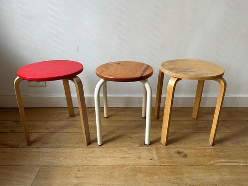 IKEA KRUKKEN • per stuk, Huis en Inrichting, Krukjes, Gebruikt, Hout, Ophalen