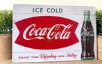 Metalen reclamebord Coca-Cola, Ophalen of Verzenden, Nieuw, Reclamebord
