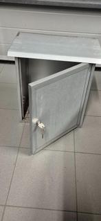 achterzet brievenbus., Ophalen, Gebruikt, Aluminium