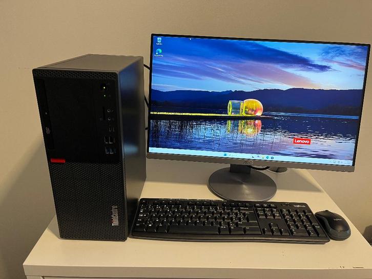 Lenovo m720t i7-8700 Windows 11, Computers en Software, Desktop Pc's, Zo goed als nieuw, SSD, 8 GB, Ophalen