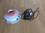 Opaal plafond lamp, Ophalen, Glas