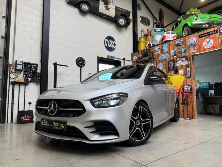 MERCEDES B180 - AMG-LINE - AUTOMAAT - 12M.GARANTIE -, Auto's, Mercedes-Benz, Bedrijf, B-Klasse, 360° camera, Achteruitrijcamera