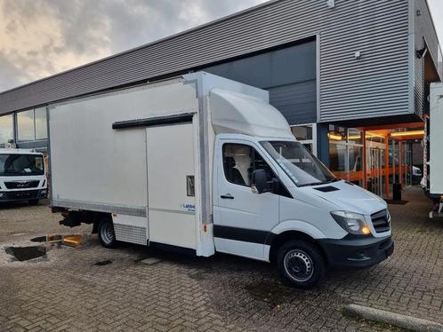 Mercedes-Benz Sprinter 516 CDI Koffer LBW Dhollandia 750KG E, Auto's, Bestelwagens en Lichte vracht, Bedrijf, Te koop, ABS, Airbags