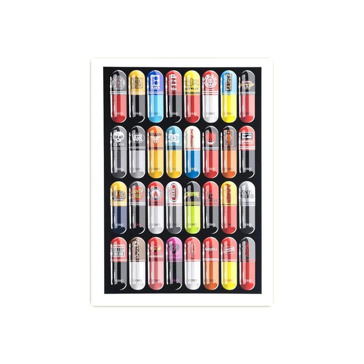 Denial - Skate or diet, Antiek en Kunst, Kunst | Litho's en Zeefdrukken, Ophalen of Verzenden