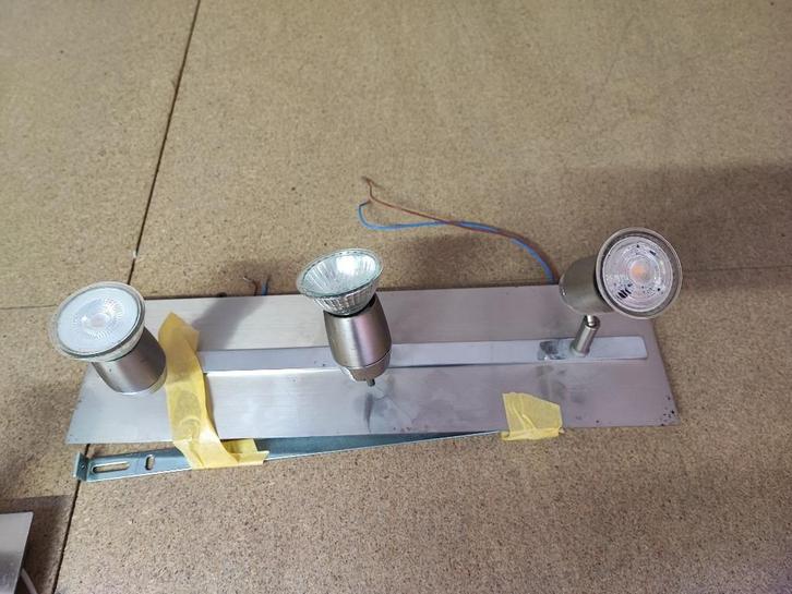 Verlichting chroom te SKW, Huis en Inrichting, Lampen | Spots, Ophalen