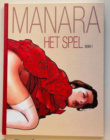 MANARA - HET SPEL HC SPECIALE UITGAVE- SEXY EROTISCH GOEDELE, Manara, Enlèvement ou Envoi, Une BD, Comme neuf