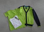 Set WE gilet en 2 1tshirt 134/140, Kinderen en Baby's, Kinderkleding | Maat 134, WE, Trui of Vest, Ophalen of Verzenden, Zo goed als nieuw